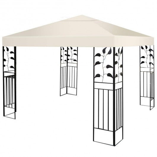 10' x 10' 1-Tier 3 Colors Patio Canopy Top Replacement Cover
