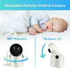 Security Video Baby Monitor with Tilt-Zoom Auto Camera