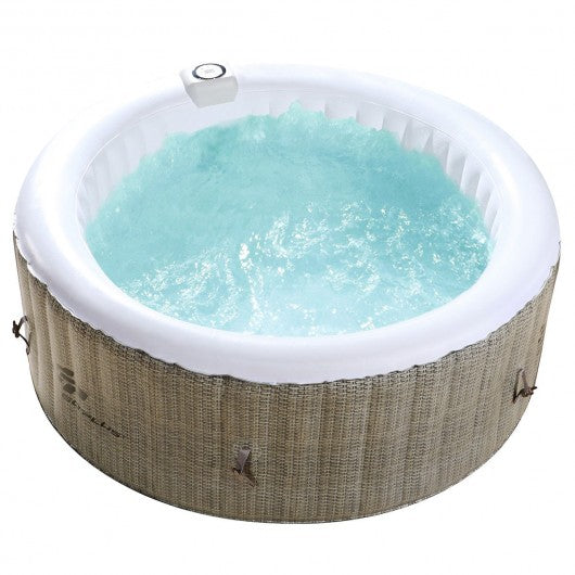 4 Persons Portable Heated Bubble Massage Spa