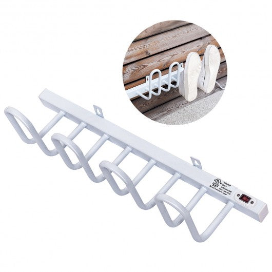 Wall-Mounted Electric Steel Shoe Dryer