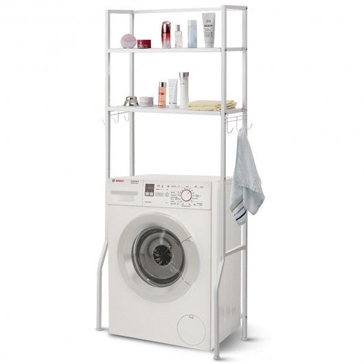 2 Tire Space Saver Storage Rack for Bathroom