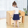 3 Piece Kids Wooden Table and Chair Set