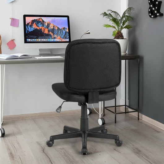 Low-Back Office Chair with Adjustable Height & Lumbar Support