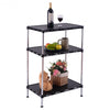 3-Tiers Adjustable Storage Rack Display Shelf