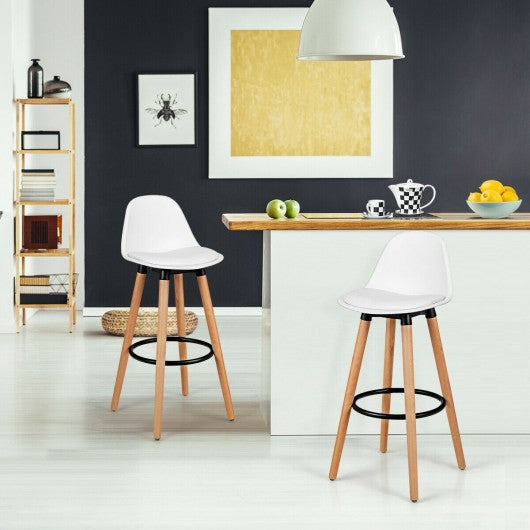 2Psc Mid Century Barstool 28.5