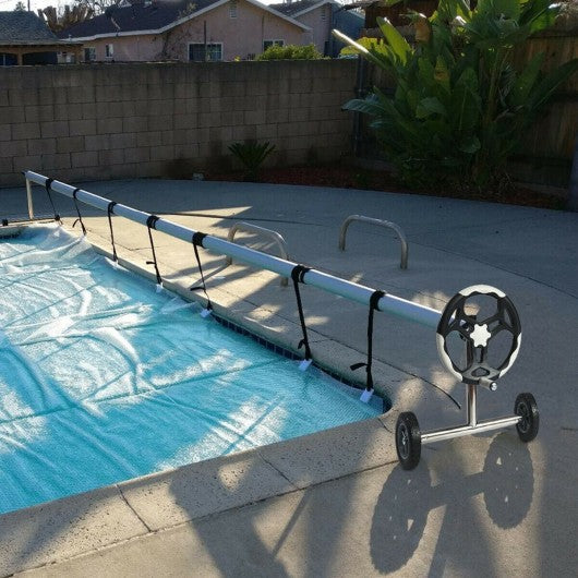21 Ft Aluminum Pool Cover Reel Set