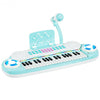 Multifunctional 37 Electric Keyboard Piano with Microphone-Blue