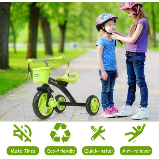 Kids Tricycle Rider with Adjustable Seat