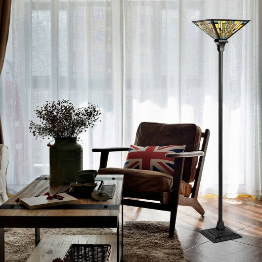 1-Light Torchiere Floor Lamp with 14