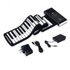 61 Key Electronic Roll up Silicone Rechargeable Piano Keyboard