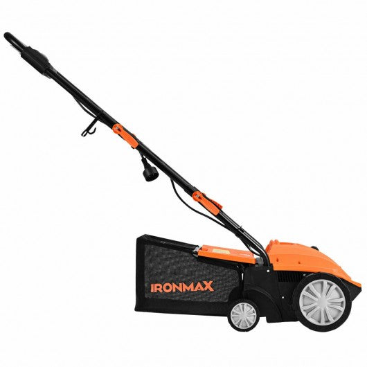 12Amp Corded Scarifier 13€� Electric Lawn Dethatcher