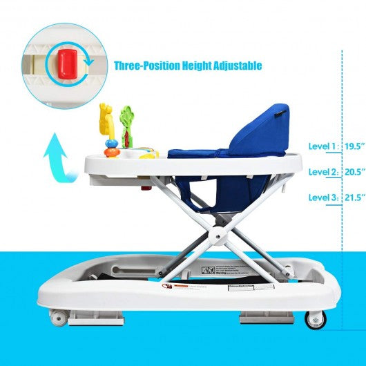 3 in 1 Foldable Baby Walker