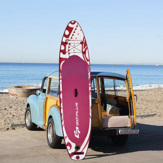 10.6' Inflatable Adjustable Paddle Board with Carry Bag
