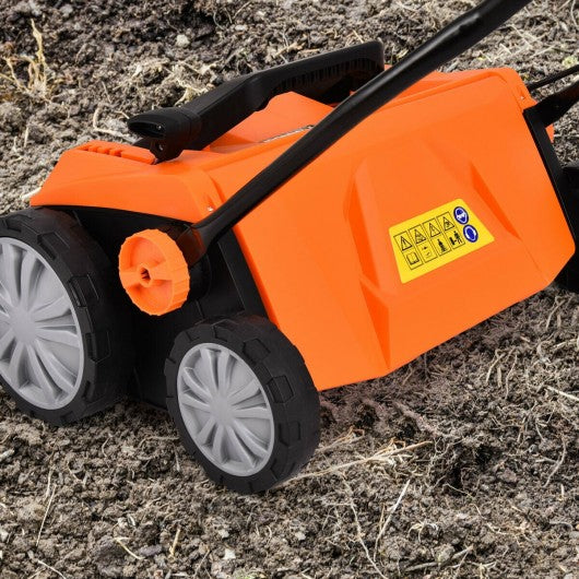 13Amp Corded Scarifier 15€� Electric Lawn Dethatcher