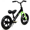 12� Kids No Pedal Balance Bike with Adjustable Seat-Black