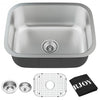 23€� Stainless Steel Single Bowl Kitchen Sink Basin