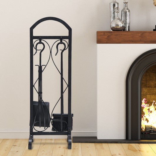 5 Pieces Hearth Fireplace Tools Set