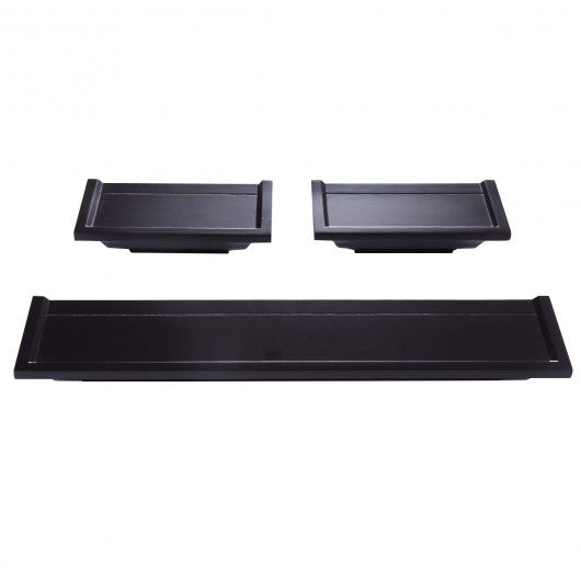A Set of 3 Fireplace Mantel Shelf