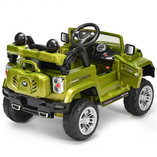 12 V Kids Ride on Truck with MP3 + LED Lights