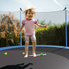 15 FT Trampoline Combo Bounce Jump Safety Enclosure Net 