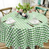 2 Pcs Stain Resistant and Wrinkle Resistant Table Cloth-Green