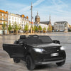 12V Licensed 2-Seater Land Rover Kid Ride On Car -Black