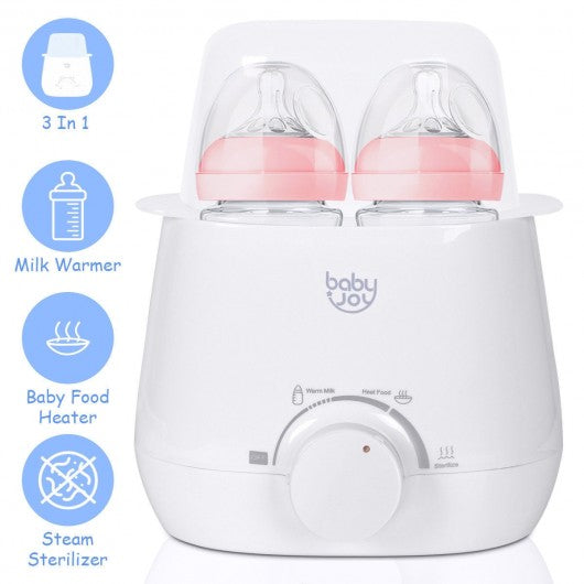 Portable Baby Bottle Warmer Steam Sterilizer