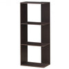 3-tier Freestanding Decorative Storage Wooden Bookcase