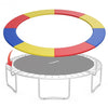 10FT Waterproof Safety Trampoline  Bounce Frame Spring Cover-Multicolor