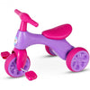 2 in 1 Toddler Tricycle Balance Bike Scooter Kids Riding Toys w/ Sound & Storage-Pink