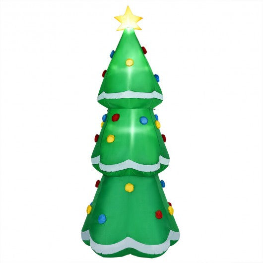10' Inflatable Christmas Tree LED Lighted Giant Waterproof Tree