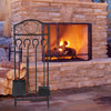 5 Pieces Decor Holder Fireplace Tools Set