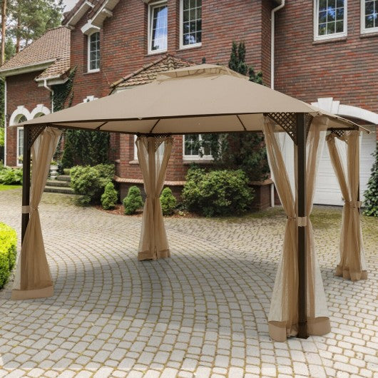 12' x 10'Outdoor Double Top Patio Gazebo