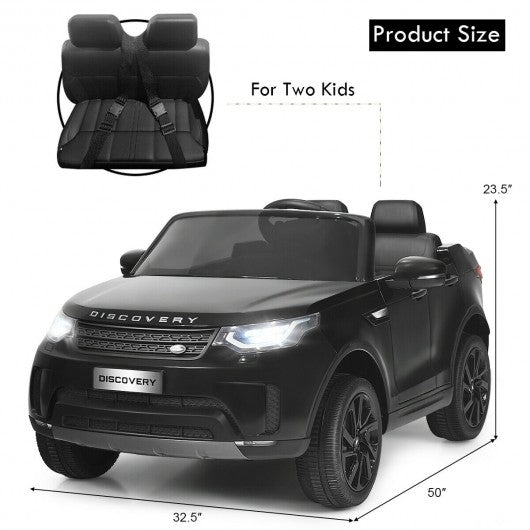 12V Licensed 2-Seater Land Rover Kid Ride On Car