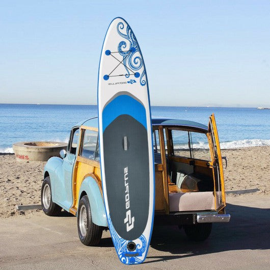 11' Inflatable Adjustable Paddle Board with Carry Bag