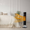 1500W Portable Tower Heater with Timer Remote Control
