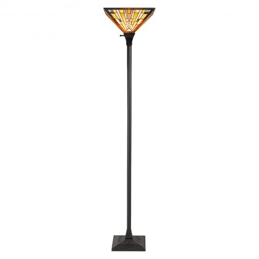 1-Light Torchiere Floor Lamp with 14