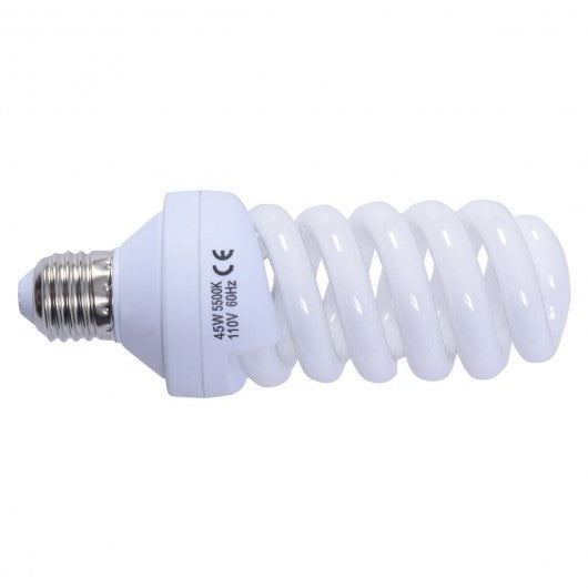 Studio 45W Bulb Lighting Umbrella Photography Stand Kit