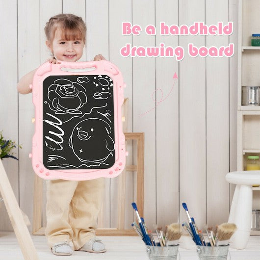 Kids Flip-Over Magnetic Double Sided Art Easel