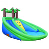 Inflatable Water Park Pool Bounce House Dual Slide Climbing