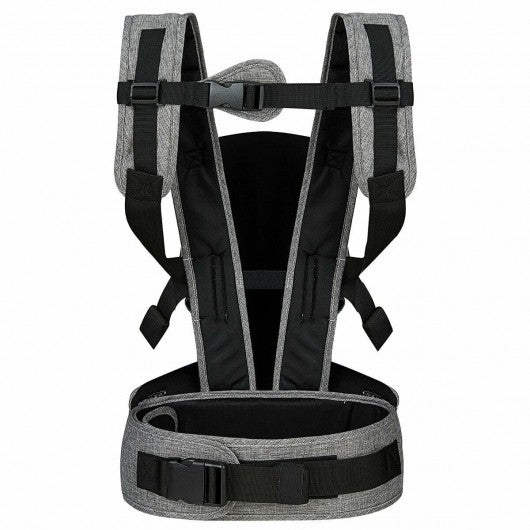 4-in-1 Ergonomic Convertible Baby Carrier with Adjustable Buckles