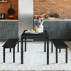 3PCS Modern Studio Collection Table Dining Set