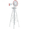 8Ft Tall Windmill Ornamental Wind Wheel