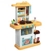 Kitchen Playset with Realistic Lights & Sounds-Yellow