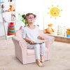Kids Cat Armrest Couch Upholstered Sofa