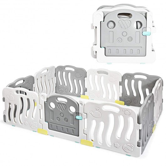 10-Panel Kids Safety Activity Center