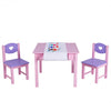 Kids Art Table and 2 Chairs Set