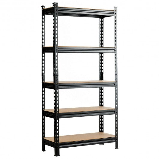 5-Tier Steel Shelving Unit Storage Shelves Heavy Duty Storage Rack