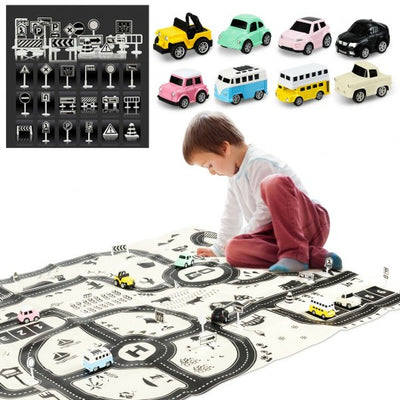 Kids Educational Large City Life Traffic Map