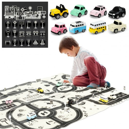 Kids Educational Large City Life Traffic Map